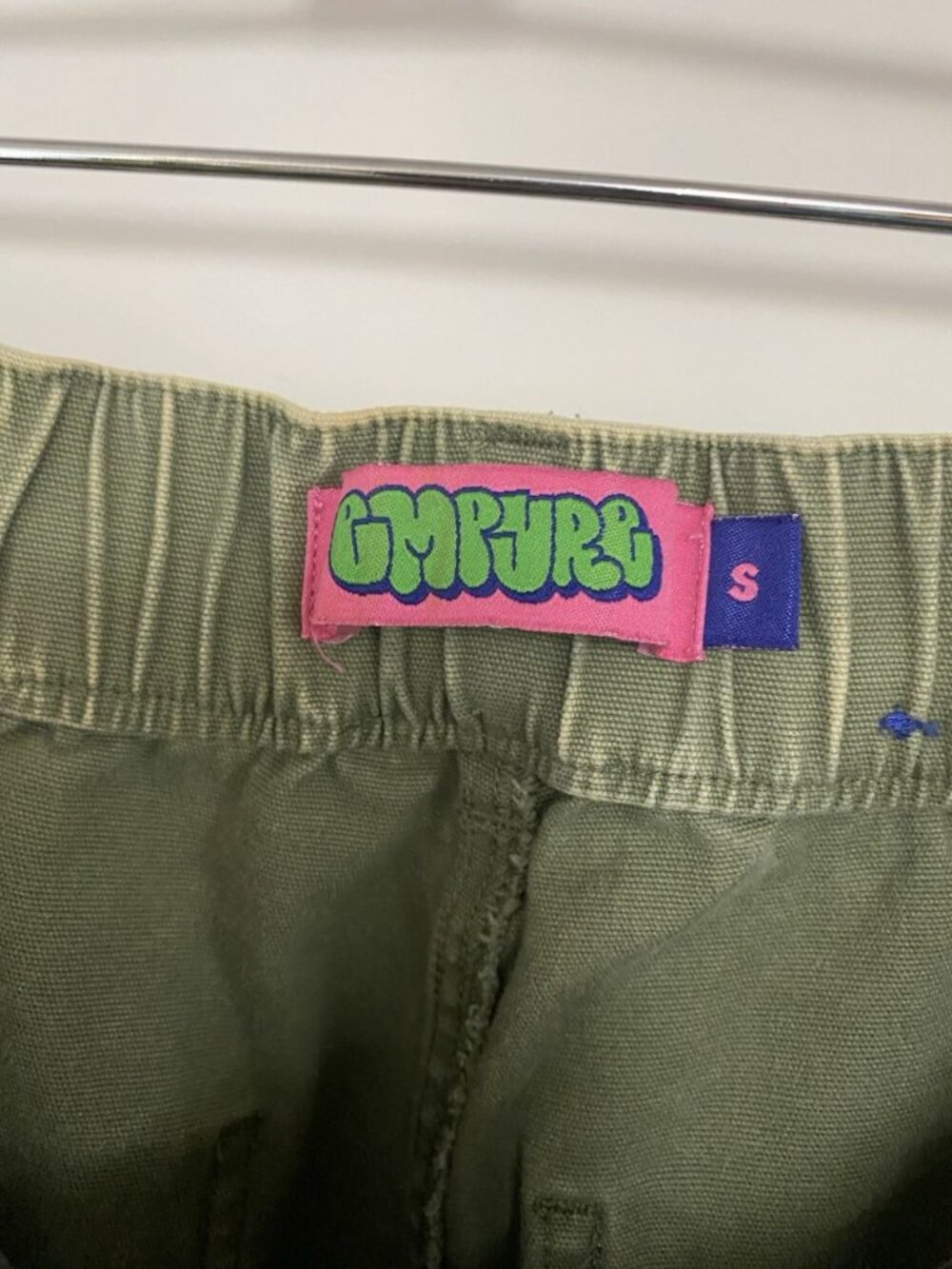 EMPYRE Baggy Leg Carpenter Skate Jeans Women’s S Green Denim Cotton Relaxed Fit